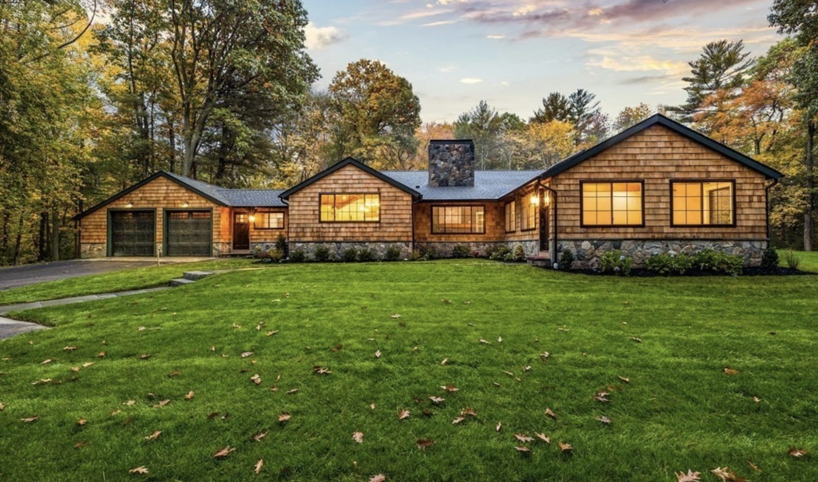 Cedar Shingle Ranch — Sunset