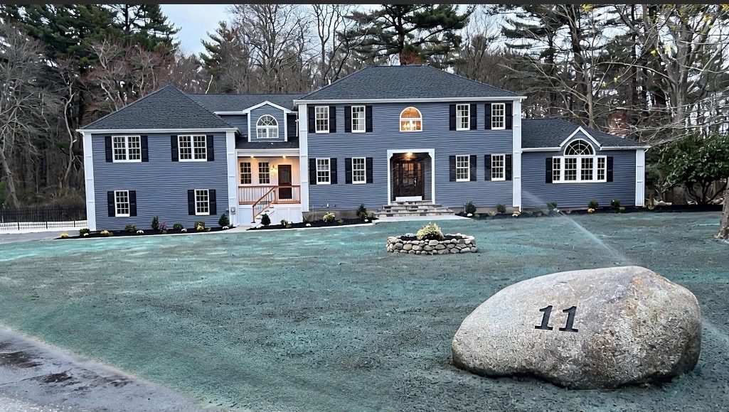 Colonial Addition — Evening Curb Appeal