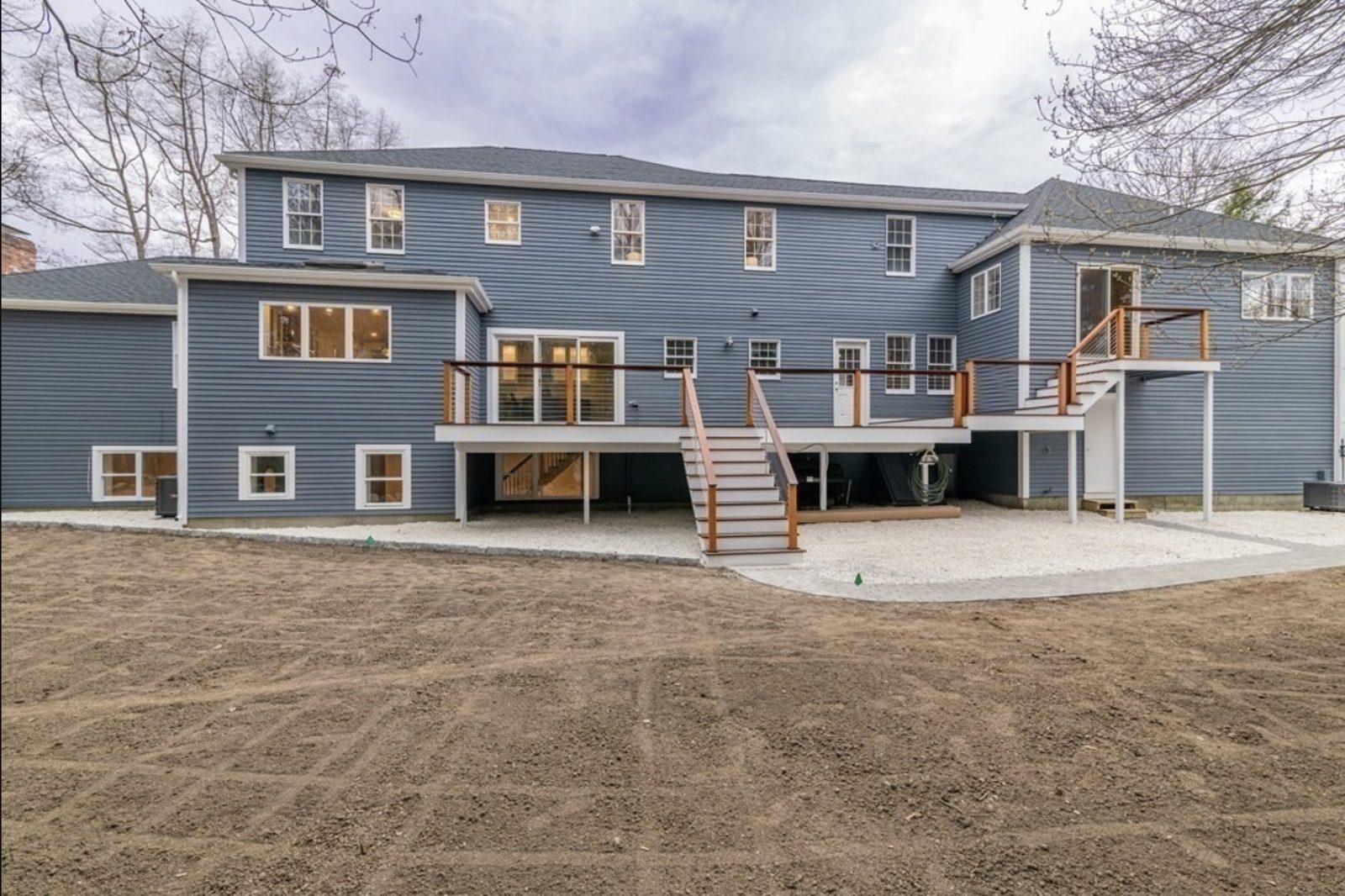 Colonial Addition — Rear Deck