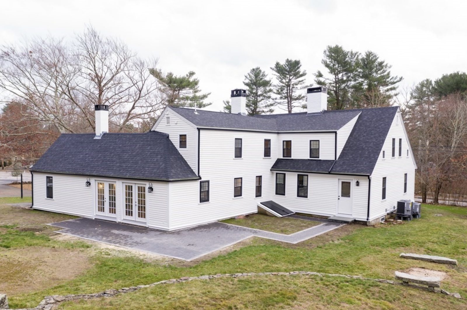 Colonial Restoration — Rear Exterior