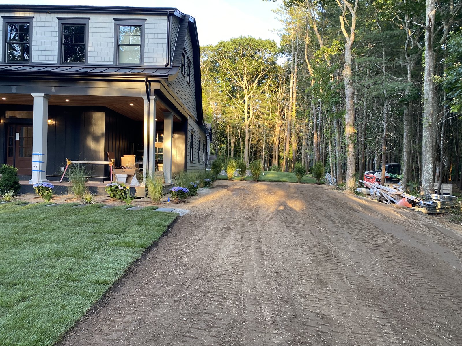 New Build — Landscaping & Driveway